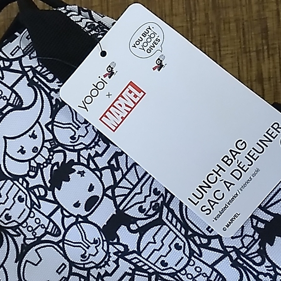 YOOBI X MARVEL LUNCH PAIL NEW!!! AWESOME! - Picture 5 of 6